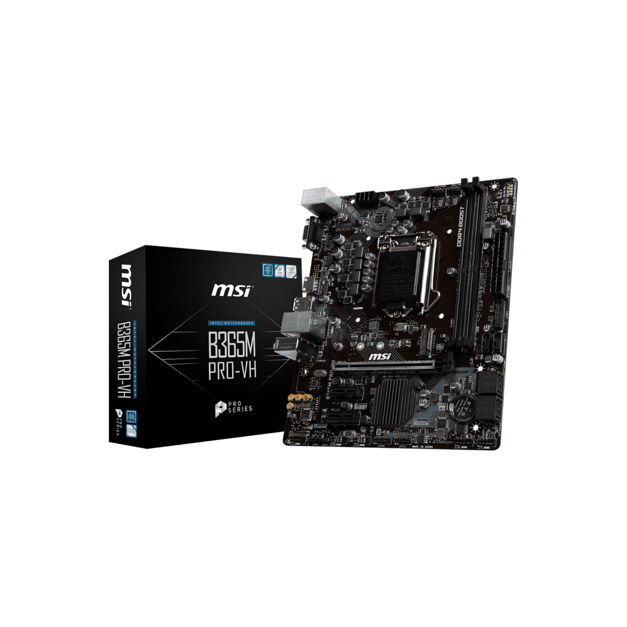 MSI B365M Pro-VH LGA1151 mATX Motherboard MSI B365M Pro-VH LGA1151 mATX Motherboard